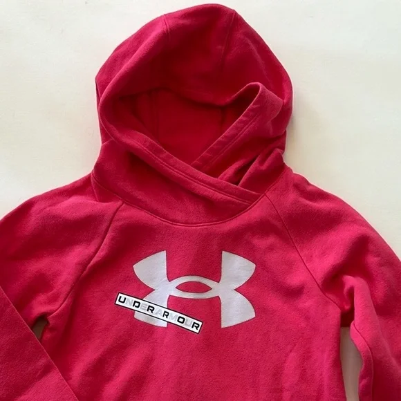 Girls Under Armour Hooded Sweatshirt - Picture 2 of 5